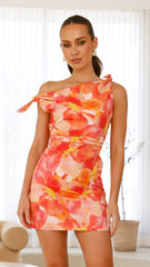 Ebbe Mini Dress - Pink Floral